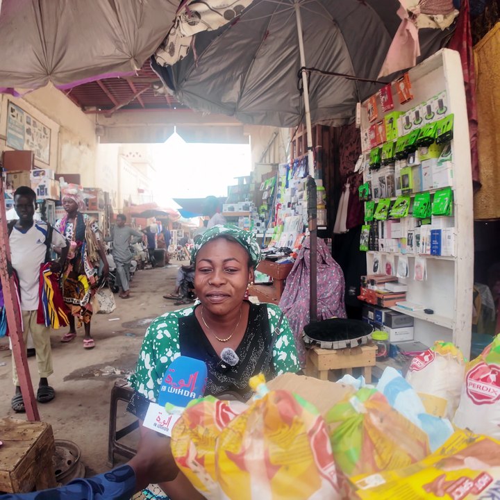 N'Djamena : "Je gagne jusqu'à 70.000 Fcfa par mois", vendeuse au grand marché