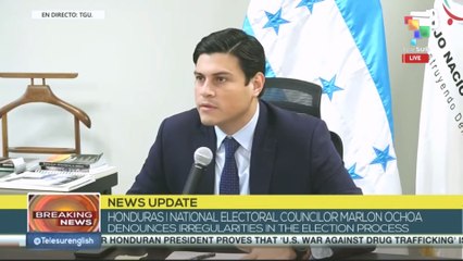 Honduras | Councilor Ochoa denounces new irregularities in electoral process
