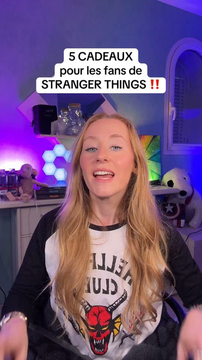 5 cadeaux pour les fans de Stranger Things ‼️
