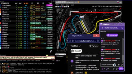 F1 2025 Abu Dhabi Grand Prix - Practice 3 - STREAMING FR HD