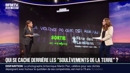 Messages anti-police à Lyon: qui se cache derrière les "Soulèvements de la Terre" ?