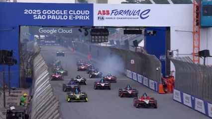 Así fue el estreno de la temporada 12 de Fórmula E: los highlights E-Prix de Sao Paulo