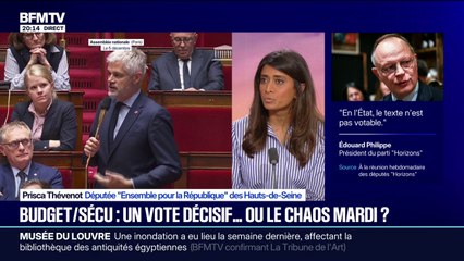 Bugdet 2026: "La question, c'est de savoir si on va enfin avoir un budget au 31 décembre de cette année", déclare Prisca Thévenot, députée (EPR)