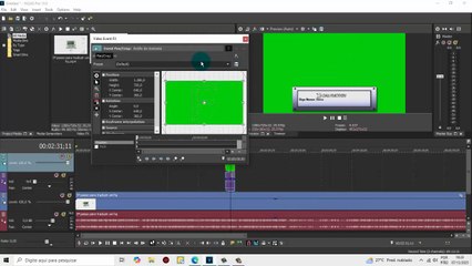 Como Retirar Um Fundo Chromakey de Botão de Chamada Com Sony Vegas Pro 15
