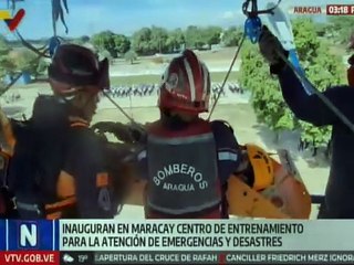 Inaugurado Centro de Entrenamiento para Atención de Emergencias y Desastres en Aragua