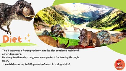 The King of the Dinosaurs - Mighty T-Rex! #kidslearning #dinosaurs #dinosaur