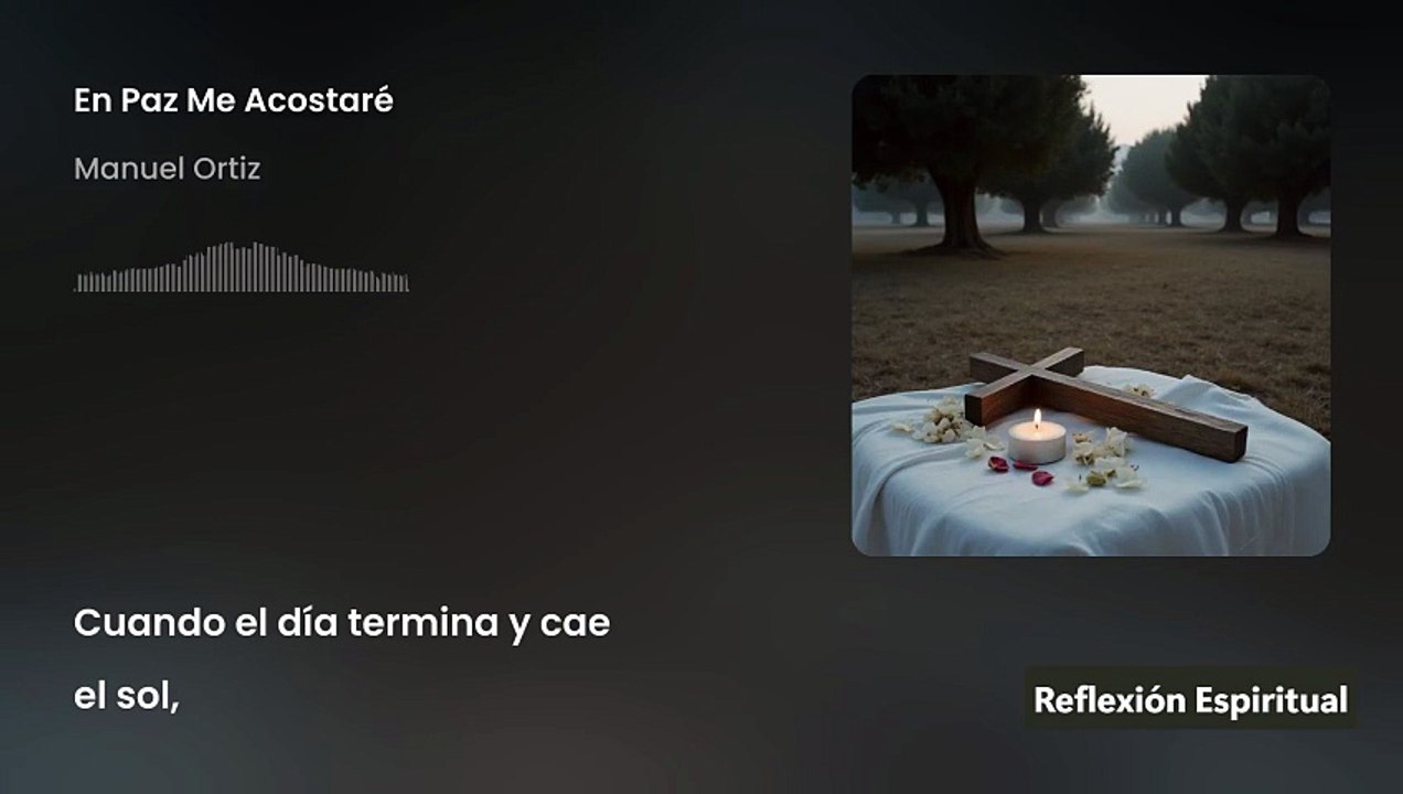 En Paz Me Acostare