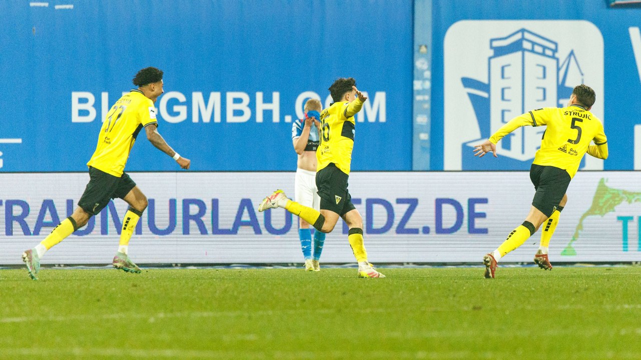 90.+5 und 90.+10: Wilde Nachspielzeit krönt Remis zwischen Rostock und Aachen