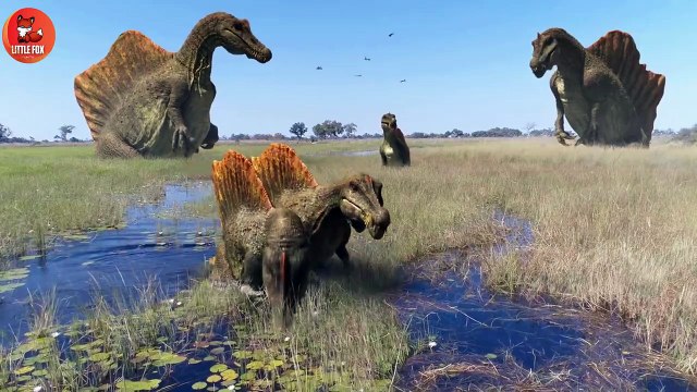 spinosaurus _ Unraveling spinosaurus in the Mesozoic Era for kids #kidslearning #dinosaurs #dinosaur