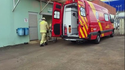 Homem sofre múltiplas escoriações após cair de patinete no Cataratas