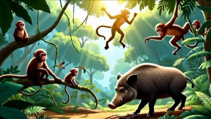 Jungle Animals Adventures |Cartoons Video