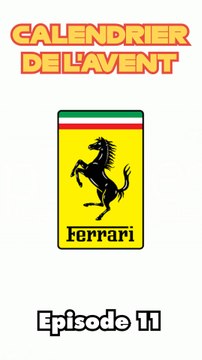 LE SECRET DU CHEVAL CABRE DU LOGO FERRARI - CALENDRIER DE L'AVENT
