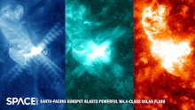 Earth-Facing Sunspot Blasts Powerful M4.4-Class Solar Flare