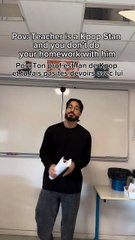 Quand ton prof est un kpop stan