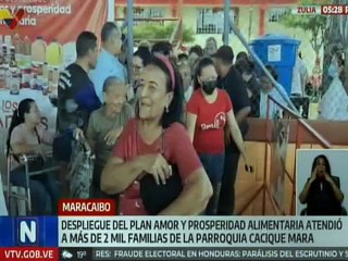 Despliegue de Amor y Prosperidad Alimentaria benefició a más de 2 mil familias de Maracaibo