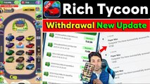 ‎Rich Tycoon game Withdrawal Real or Fake | New Legit Earning App 2025 Review