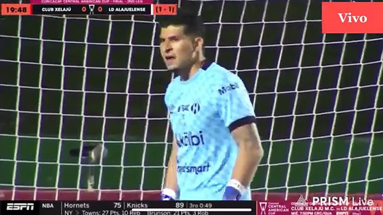 Xelaju vs Alajuelense Copa Centroamericana 2025 Final Primer Tiempo