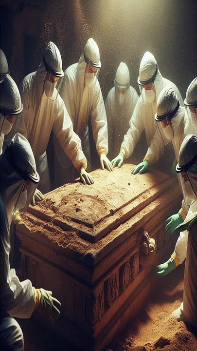 Hallazgo histórico: sarcófago * romano emerge intacto en Aquincum