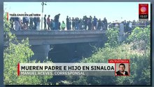 En Sinaloa, un padre y un hijo fallecieron en un trágico accidente donde cayó su vehículo a un canal