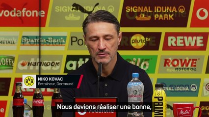 Kovac : « Nous avons dû souffrir » - Foot - Bundesliga - Dortmund