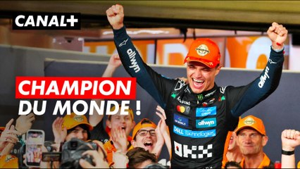 F1- Lando Norris (McLaren) champion du monde des pilotes au bout du suspense