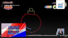 Aerial show gamit ang mahigit 100 drones, nagbigay-kulay sa pagbubukas ng Paskuhan Festival | Unang Balita