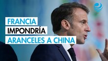 Macron amenaza a China con aranceles por superávit comercial: Les Echos