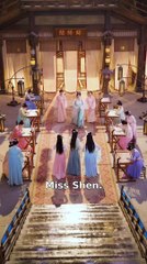 PEACH BLOSSOMS AT THE EMBROIDERY PAVILION.