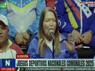 Ministra Magally Viña resalta la participación de los adultos mayores en los Juegos Comunales