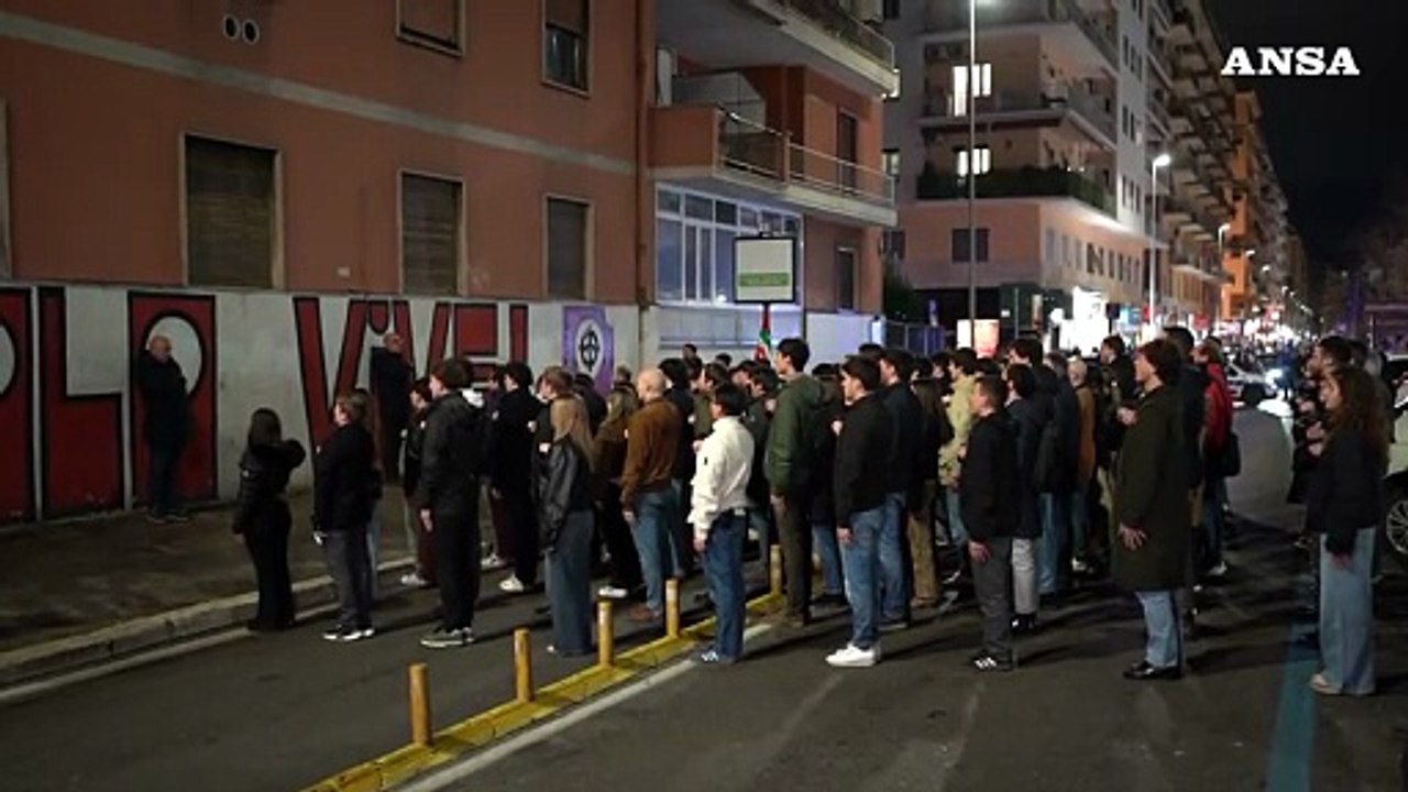 Roma, cerimonia per l'anniversario della morte di Paolo Di Nella