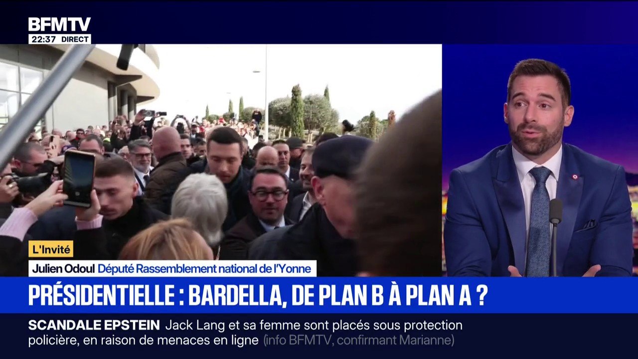 Procès du RN: Julien Odoul, député RN de l'Yonne, réitère son "innocence"