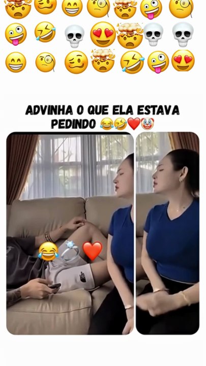 ADVINHA O QUE ELA ESTÁ PEDINDO