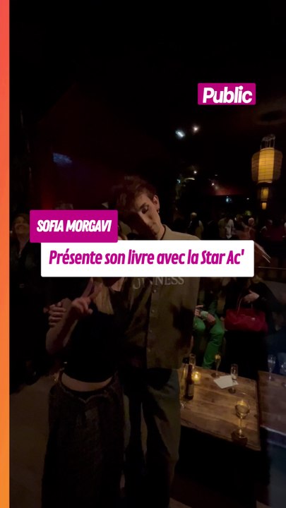 Sofia Morgavi présente son livre au Buddha-Bar Paris en compagnie de ses anciens élèves de la Star Academy