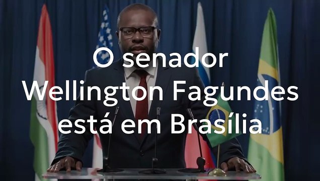 Senador Wellington Fagundes busca PGR para discutir prisão domiciliar de Bolsonaro e contato com Valdemar Costa Neto