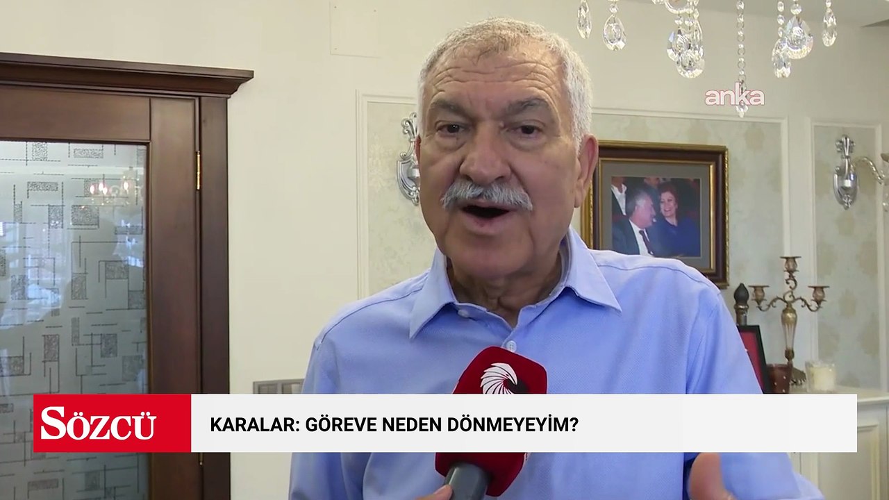 Zeydan Karalar: "Göreve iade edilmeme ihtimalini düşünmek istemiyorum"