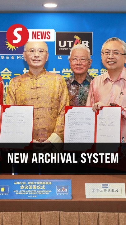 MCA-Utar join hands to digitise party's historical records