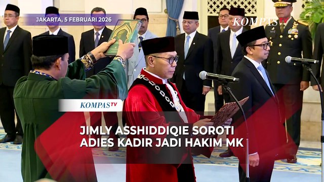 Jimly Asshiddiqie Soroti Adies Kadir Jadi Hakim MK: Saya Senang, tapi Prosesnya Bermasalah
