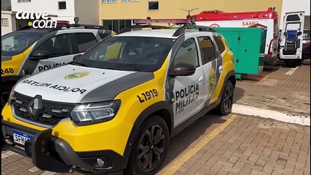 Homem é preso acusado de ameaçar a mãe com faca em Cascavel