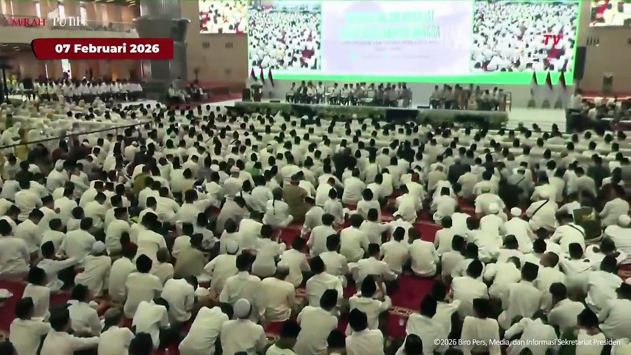 [FULL] Pidato Presiden Prabowo di Istiqlal, Singgung Kelompok Garong Ingin Buat Rusuh di Indonesia