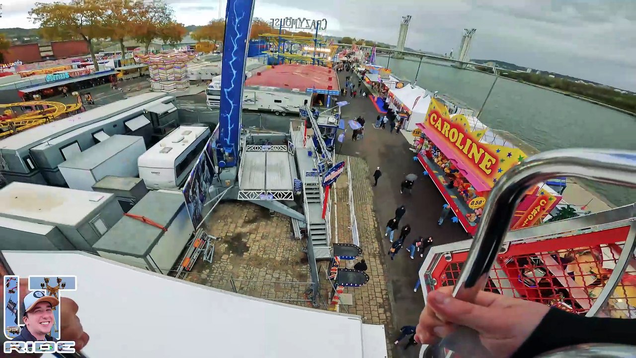 Manège MAXXIMUM - Foire Saint-Romain, Rouen 2025 | On ride POV