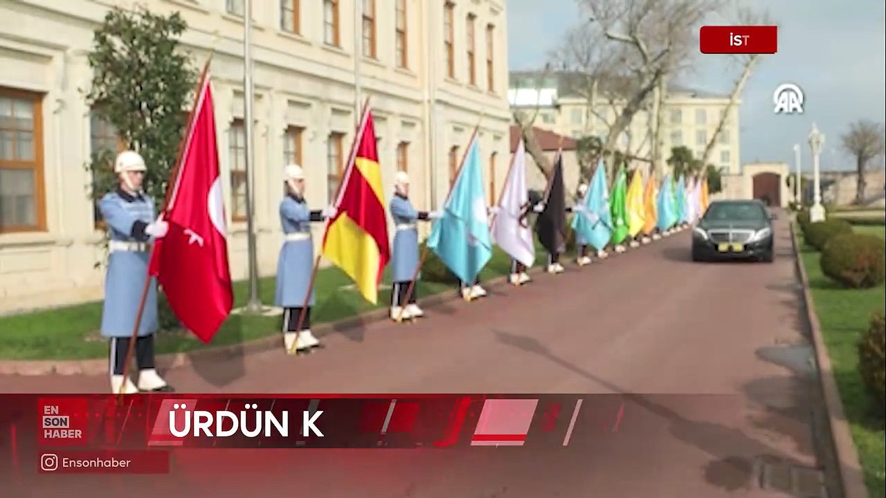 Cumhurbaşkanı Erdoğan, Ürdün Kralı 2. Abdullah ile bir araya geldi