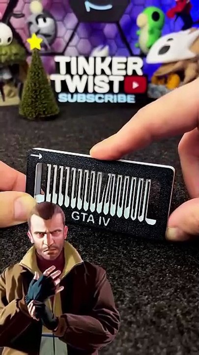GTA IV Theme… But on a Fidget Toy #gta4 #toy #3dprinting #TinkerTwist