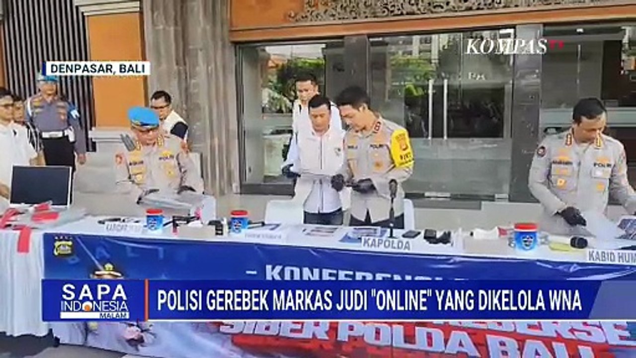 Intens! Polisi Gerebek Markas Judi Online di Canggu, 39 Warga Negara India Diamankan | SAPA MALAM