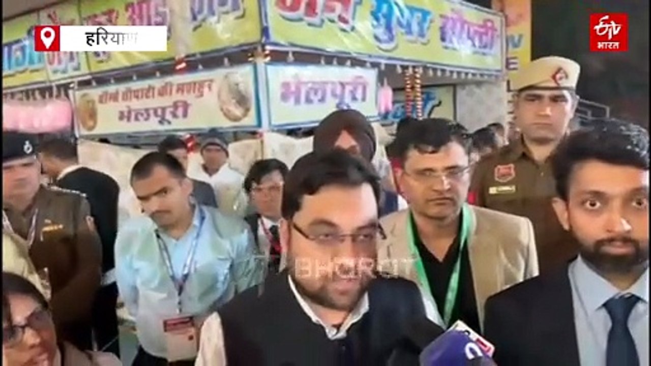 फरीदाबाद के सूरजकुंड मेले में क्रैश हुआ झूला, इंस्पेक्टर की मौत, 12 लोग घायल