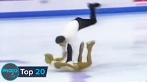 Top 20 Most Devastating Olympic Figure Skating FALLS
