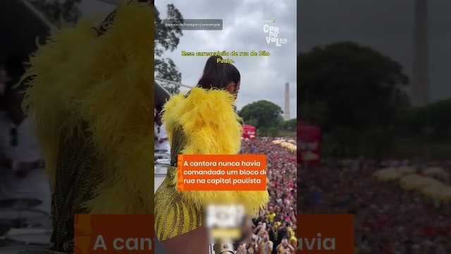Ivete Sangalo estreia no pré-carnaval de SP e leva público ao delírio #shorts