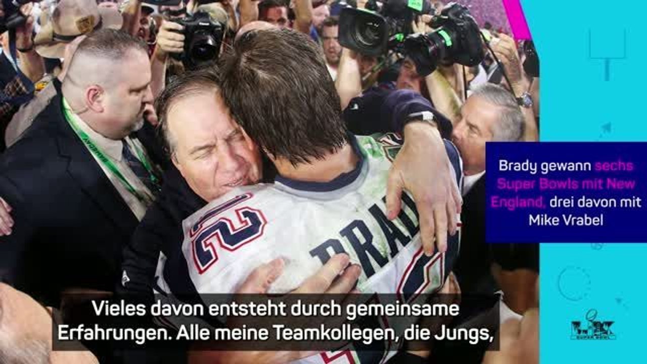 Brady: 'Freue mich riesig für die Patriots'