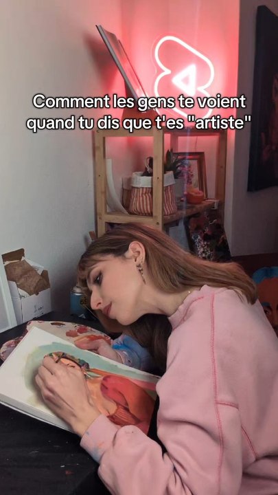 Comment les gens te voient quand tu leur dis que tu es artiste