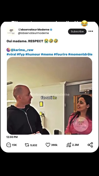 Trop forte 😂