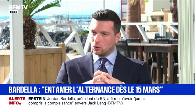 Il n'y aura pas un euro d'augmentation de la fiscalité dans les communes qui seront dirigées par des maires Rassemblement national”, déclare Jordan Bardella